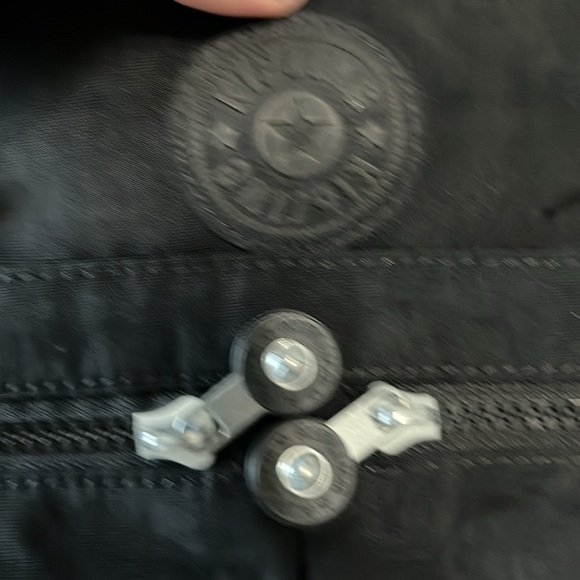 Kipling Black Crossbody Bag with Zipper Accents - Picture 7 of 7